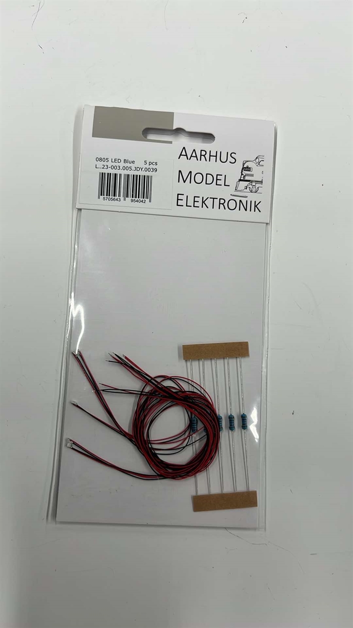Aarhus Model Elektronik 0015 3 v LED, varm hvid, 10 stk pakke