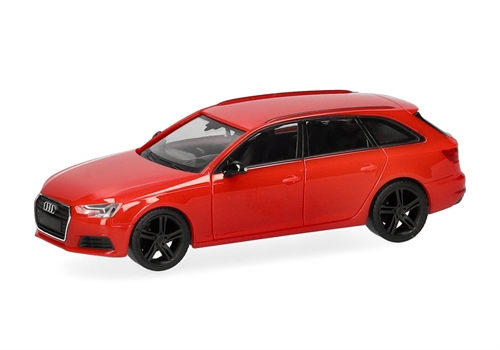 Herpa 028578-004 Audi A4 Avant, red, H0