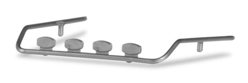 Herpa 053914 8 lamp brackets Schoch for MAN TGX XXL / XLX, H0