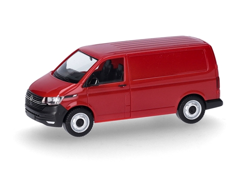 Herpa 096799-002 VW T6.1 Caravelle, cherry red, H0