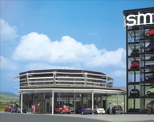 Busch 1000 Smart Sales Buildings, H0