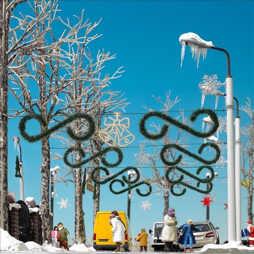 Busch 1061 Christmas Decorations, H0