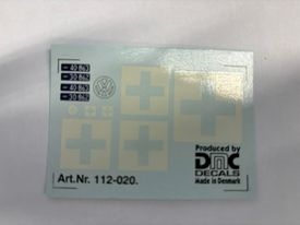 DMC Decals DP 112-020 Police 1:43