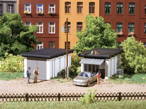 Auhagen 11420 Prefabricated Garages, H0