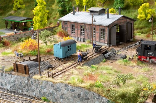 Auhagen 11470 Sideline coal locomotive "Wolkenstein", H0