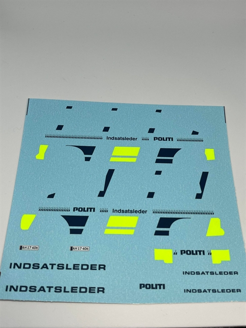 DMC Decals DP 112-117 Fluorescent new design Task Force Leader 1:43