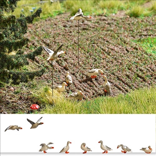 Busch 1196 Wild Geese, H0