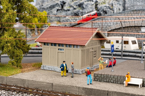 Faller 120307 Toilet Building, Ep II H0