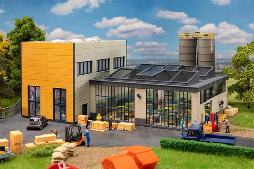 Faller 130143 Plastic Processing Plant, Ep IV, H0