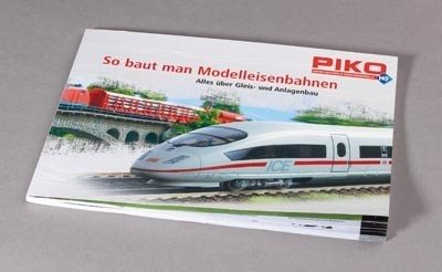 Piko 99853 ''Sådan bygger man modeljernbane'' skinneplaner, vejledning og inspiration