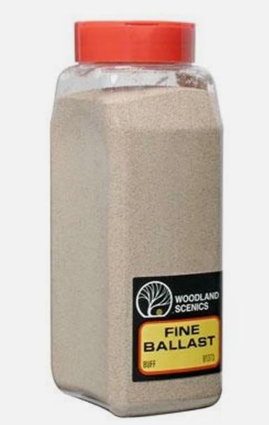 Woodland Scenics B1373 Fine Ballast in Buff - 945cc Scatter Box