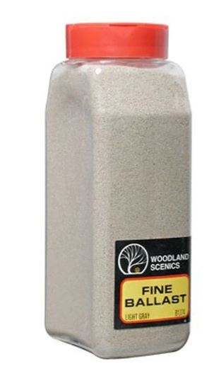 Woodland Scenics B1374 Fine Ballast, Light Grey, Canister, 945 cm3