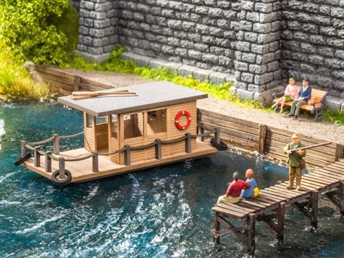 Noch 14224 Houseboat, Laser Cut, H0