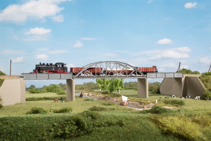 Auhagen 14483 Stahlbrücke Spor N