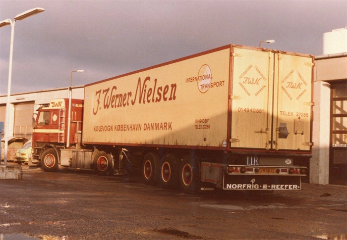  DMC Decals 87-397 J.Werner Nielsen, refrigerated semi-trailer 1/87