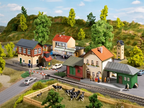 Auhagen 15105 Set Hohendorf train station H0