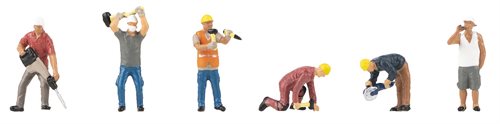 Faller 151694 Construction Site, Six Figures, H0