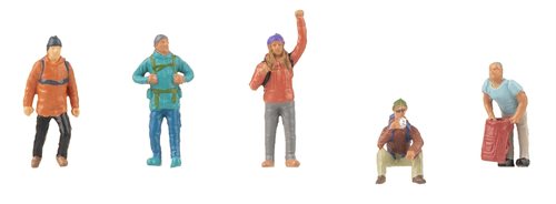 Faller 151802 Mountaineering, Five Figures, H0