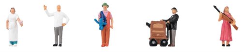 Faller 151850 Jugglers, five figures, H0