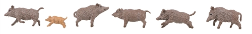 Faller 151925 Wild Boar, six figures, H0