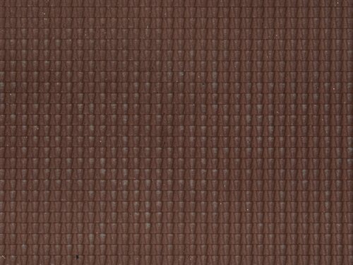 Noch 60351 Pantile, dark red, str. 28 x 10 cm, H0 NYHED 2020