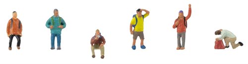 Faller 155611 Climbing Trip, six figures, Gauge N