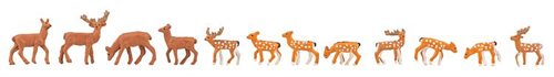 Faller 155905 Dådyr 12 figurer, SPOR N