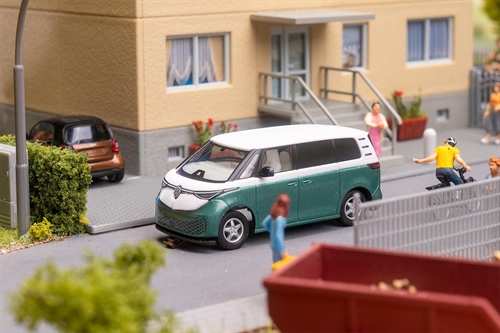 Faller 161422 VW ID. Buzz, green-white (HERPA), H0