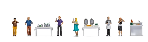 Noch 16275 Figure theme world "Buffet" H0