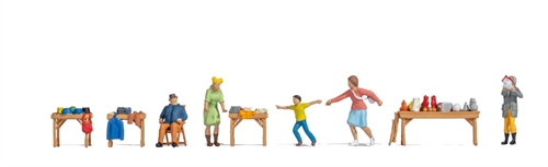 Noch 16281 Figure theme world "Flea market" H0
