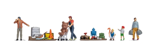 Noch 16282 Figure theme world "Flea market" H0