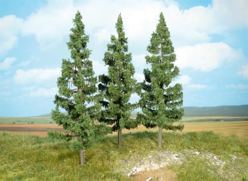 Heki 2126 3 Christmas Trees, 17 cm