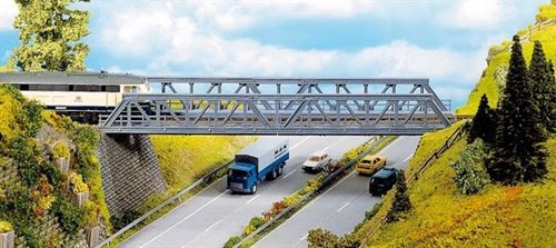 Noch 21310 Lattice Bridge, Building Set, 36 cm long, 4.5 cm high