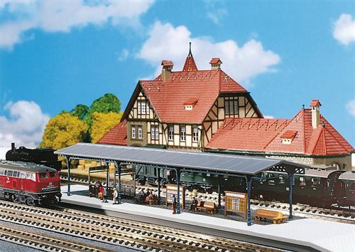 Faller 222164 Overdækket perron, ep I, SPOR N, NYHED 2018