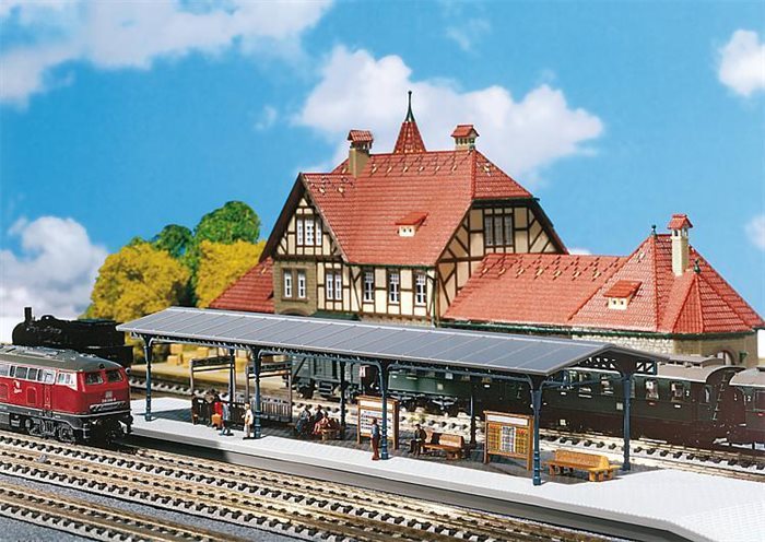 Faller 222164 Overdækket perron, ep I, SPOR N, NYHED 2018