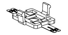 Piko ET53000-257 Bogie contact plate/current receptacle for Piko double-decker wagons