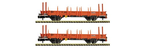 Fleischmann 825752 2-tlg. Set: Schwenkrungenwagen, Wascosa, ep VI, SPUR N