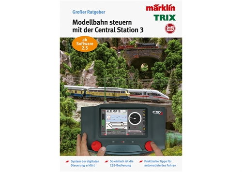 Märklin 03084 Model railway guide "Digital control with Märklin Central Station 3" German