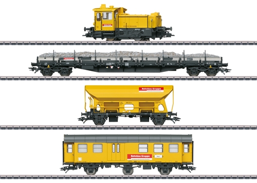 Märklin 26621 Class 335 (Köf III) with digital mfx+ decoder, sound generator, 5-pole motor, TELEX couplings and lighting with maintenance-free LEDs and 3 freight cars