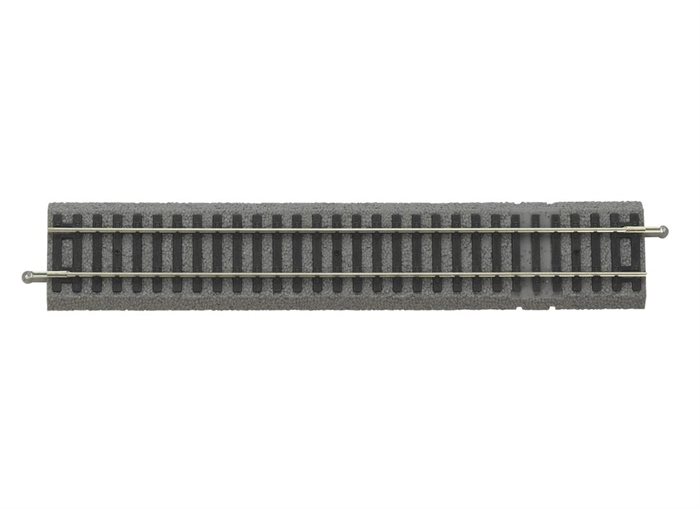 Piko 55406 Piko A-skinne med ballast, lige, 231 mm