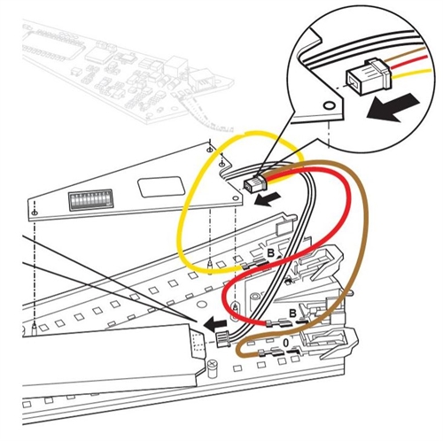 Märklin E277847 Connecting Cable with JST Connector for 74462 Decoders*
