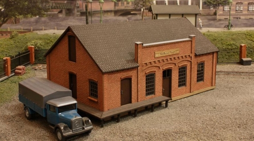 Joswood 23010 Rural Workshop, Lasercut Kit, H0