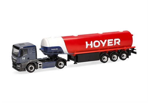 Herpa 318136 Petrol Tanker "HOYER" H0