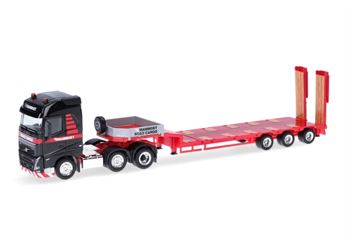 Herpa 318358 Volvo FH GL 2020 low floor semi-trailer truck "Mammoth Road Cargo"
