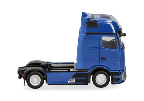Herpa 318389 Mercedes-Benz Actros L ProCabin Gigaspace tractor, blue, H0