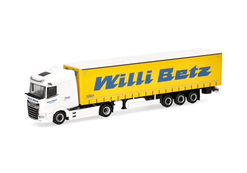 Herpa 320290 DAF XG Facelift with tarpaulin trailer "Willi Betz", H0