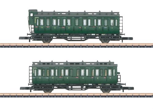 Märklin 87042 Personenwagen-Set Abteilwagen, ep III, KOMMENDE NYHED 2023