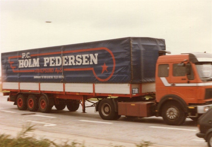 DMC Decals 87-399 P.C Holm Pedersen, semi-trailer 1/87