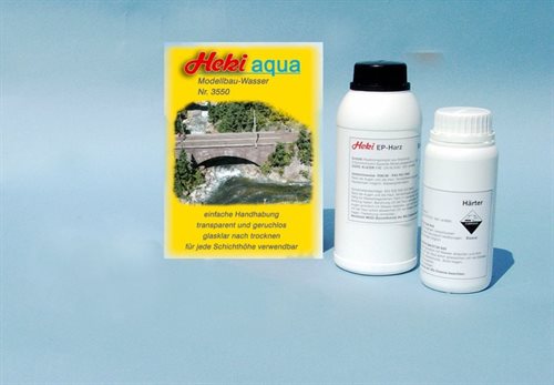 Heki 3550 Modelvand, to-komponent, 600 gr.