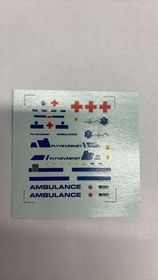DMC Decals FB036-2 Air Force Ambulance 1/87